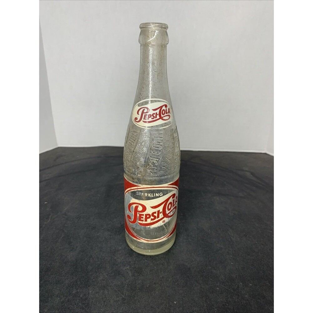 Vintage New York NY Pepsi Cola ACL Soda Bottle 10oz